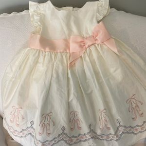 Janie and Jack ballet dress perfect for Easter